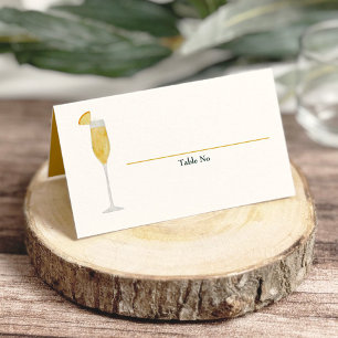 Mimosa Brunch en Mousserende Shower Tafelnummer