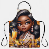 Mimosa Enthusiast: Brunch-bazen Schort (Voorkant)