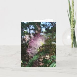 Mimosa Flower Note Card Kaart