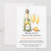  Mimosa & Love – Dag van de Valentijn Kaart (Voorkant / Achterkant)