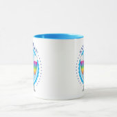 Mimosa Rainbow Champagne Verres Mug (Centre)