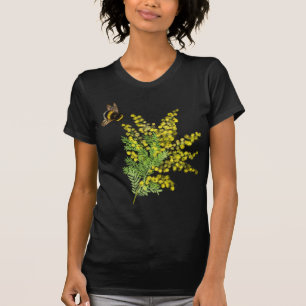 Mimosa, T-shirt bourdon