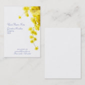 Mimosa Visitekaartje (Voorkant / Achterkant)
