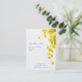 Mimosa Visitekaartje (Staand voorkant)