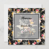 Mimosas Brunch et Bubbly Invitation de douche nupt (Devant)