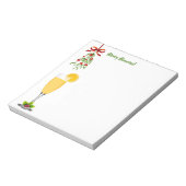 Mimosas en Mistletoe Kerstmis Notitieblok (Gedraaid)