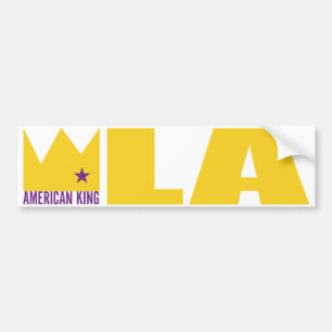MIMS Bumpersticker - Amerikaanse koning van L.A.