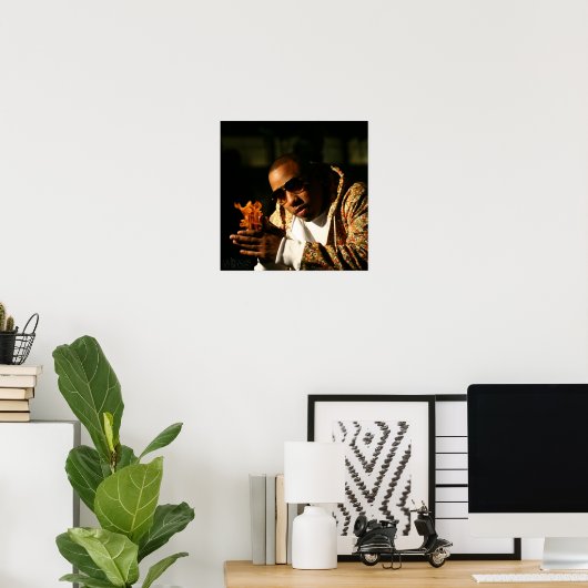 MIMS Poster Print - Flaming Hands (Thuiskantoor)