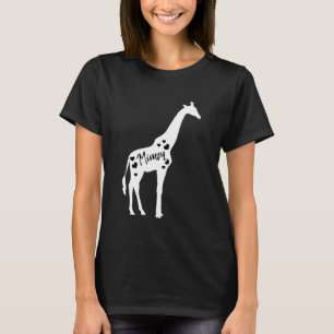 Mimsy Giraffe Grandouders Day Safari Zoo Grandmot T-shirt