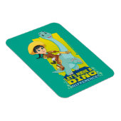 Min en klaver | Een dino verschil maken Magneet (Rechterzijde)