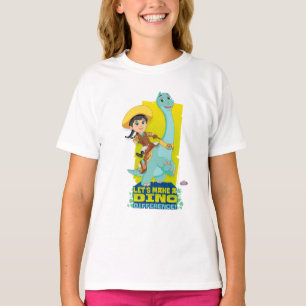 Min en klaver Een dino verschil maken T-shirt