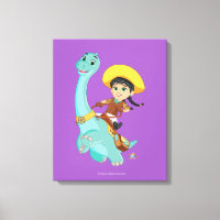 Min en klaver | Happy Cowgirl & Brontosaurus Ride