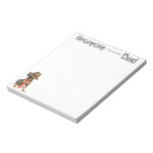 Min Pin Dad Notitieblok (Gedraaid)