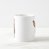 Min Pin Lover Classic Coffee Mok (chocolade) (Center)