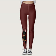 Min Pin Miniatuur Pinscher Leggings