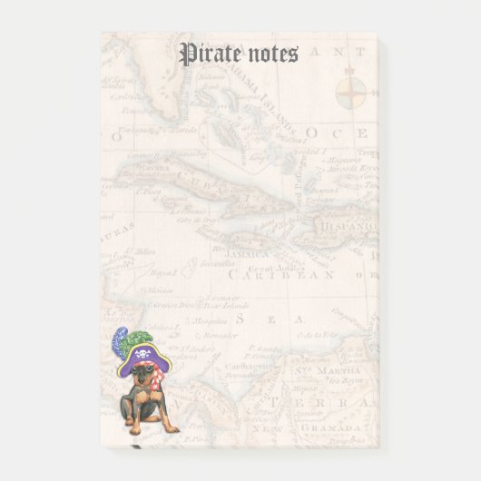Min Pin Pirate Post-it® Notes (Voorkant)