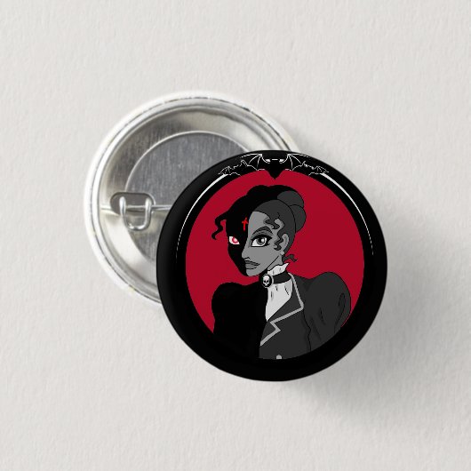 Mina Harker BRW Button (Voorkant /achterkant)
