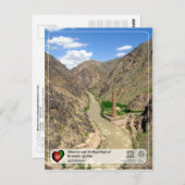 Minaret en archeologische resten van jam briefkaart (Voorkant / Achterkant)