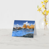 Minaret Lake Sunrise 2 - Sierra Nevada Kaart (Gele Bloem)