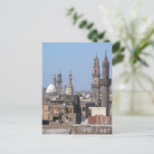 Minarets uit Caïro, oude stad / Egypte Briefkaart (Staand voorkant)