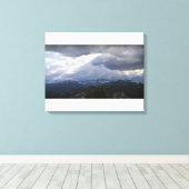 Minaretten gewikkeld canvas afdruk (Insitu (Houten vloer))