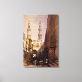 Minaretten & Ingang van Metwaleys Roberts/Haghe Ar Canvas Afdruk (Voorkant)