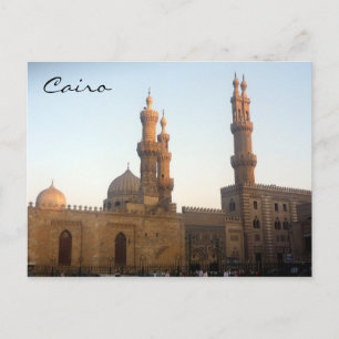 minaretten uit de kaïro briefkaart