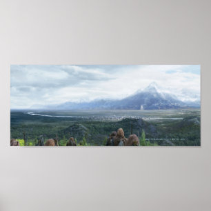 Minas Tirith in Uitzicht Poster