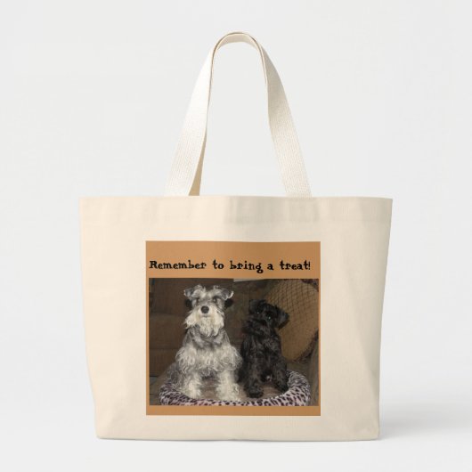 Minature Schnauzer Tas (Voorkant)