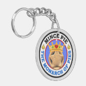 Mince Pie - De monarch van de Pies Sleutelhanger (Voorkant Links)