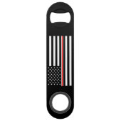 Mince Red Line Drapeau : Mémorial du héros des pom (Dos)