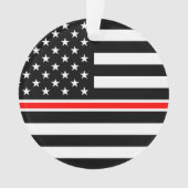 Mince Red Line Drapeau : Mémorial du héros des pom (devant)