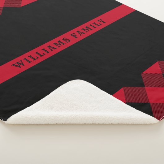 Mince Red Line Pompier Buffalo Plaid Monogramme (3/4)