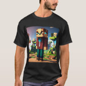 mincraft-liefhebber t-shirt (Voorkant)