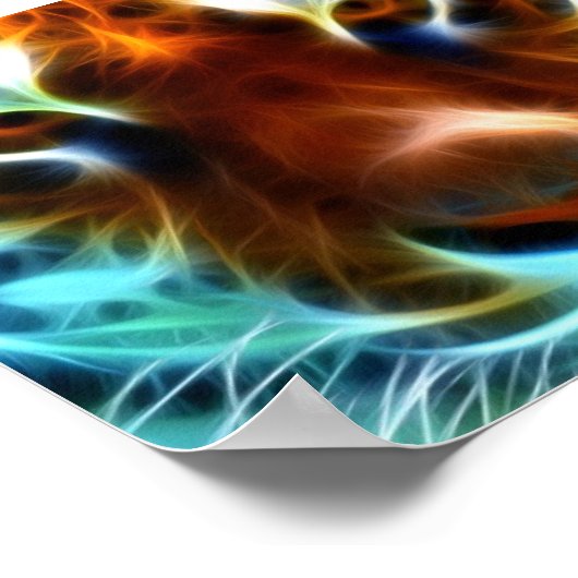 Mind Baling Tiger Poster (Hoek)