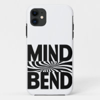 Mind Bend Optische Illusie Vet Zwart-Wit