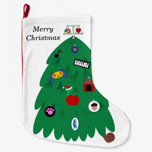 Mind Christmas Stocking Grote Kerstsok (Voorkant)