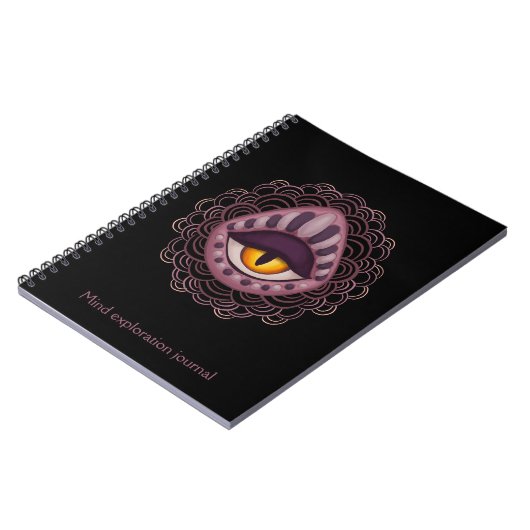 Mind exploration Journal - Weird Spooky Eye Notitieboek (Linkerzijde)