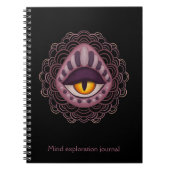 Mind exploration Journal - Weird Spooky Eye Notitieboek (Voorkant)
