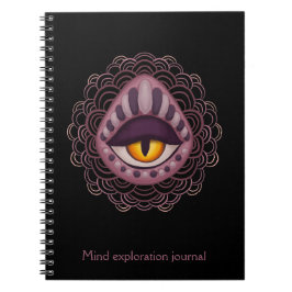 Mind exploration Journal - Weird Spooky Eye Notitieboek