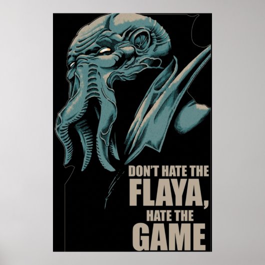 Mind Flayer ・ Dungeons Dragons and Dice Poster (Voorkant)