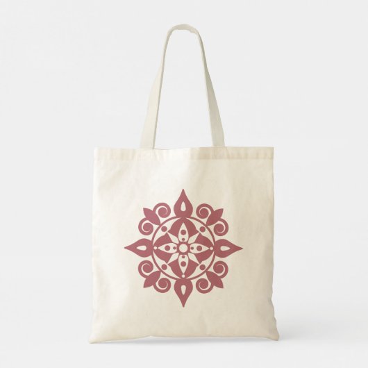 Mind Fresh Mandala Design Tote Bag (Achterkant)