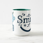 Mind is een Motivatie beker van beauty Mok (Midden)