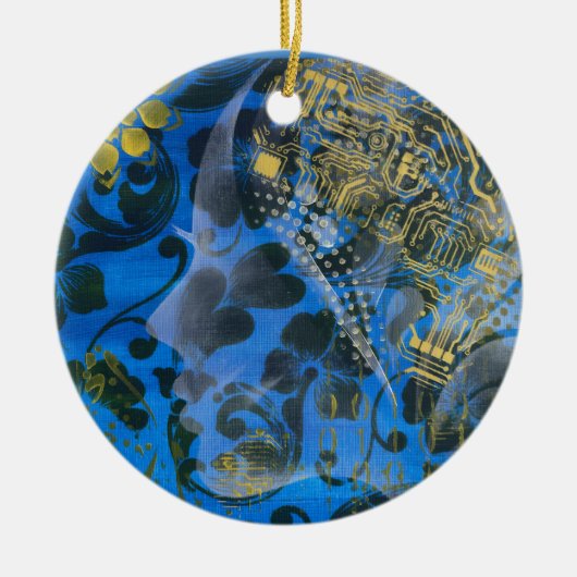 Mind of the Maker Keramisch Ornament (Voorkant)