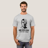 Mind Over Chaos Circuit Head Beheers uw kracht T-shirt (Voorkant volledig)