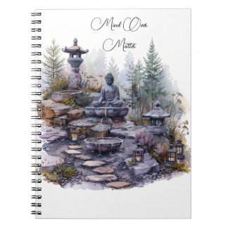 Mind Over Matter Buddha Spiral Photo Notitieboek