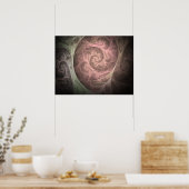 Mind over Matter Fractal Poster (Keuken)