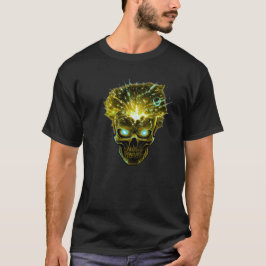 Mind Overload | Exploding Skull Cosmic Energy T-shirt
