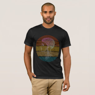 Mind Roots – Abstracte Menselijke Natuur Grafisch T-shirt