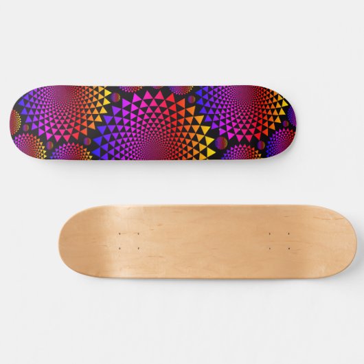 Mind Scramble Dark Horizon Skateboard (Horz)